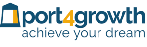 Port four Growth logo